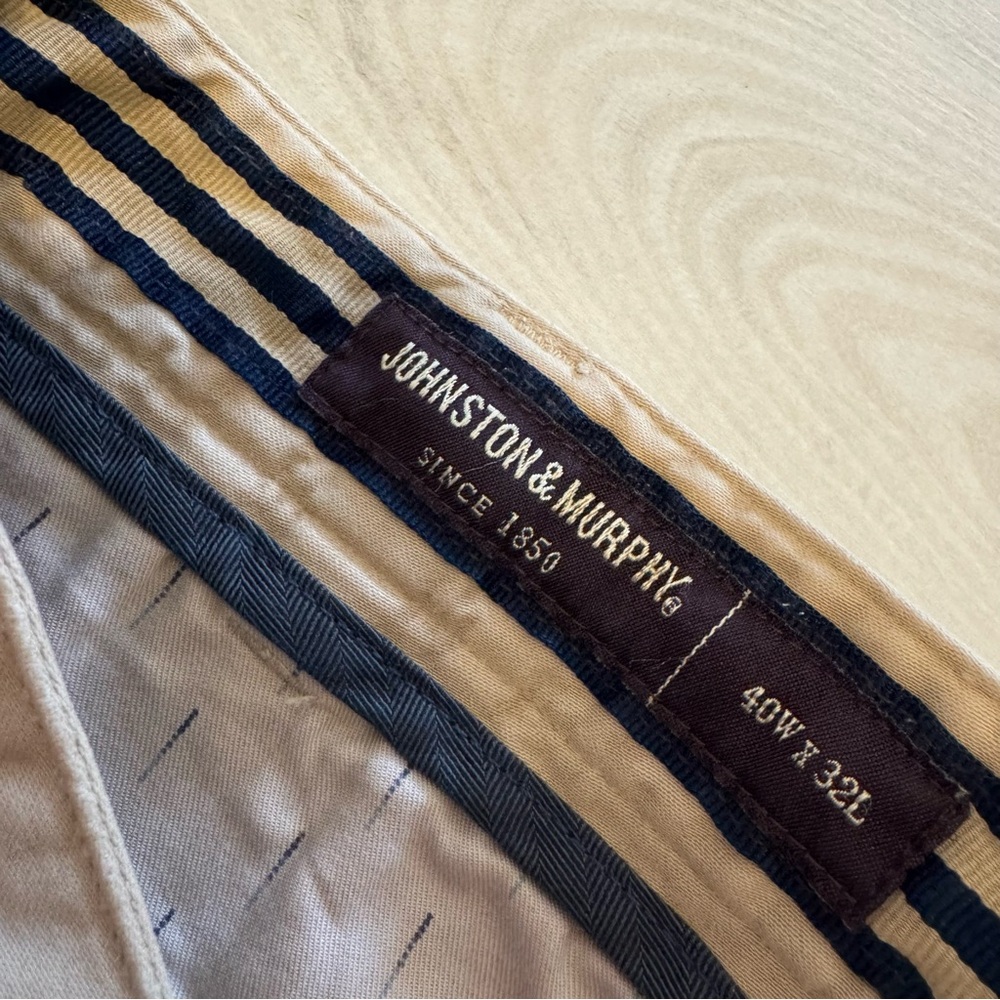Johnston & Murphy Washed Chino Pants - Picture 5 of 7